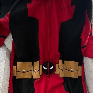 Bioworld Red and Black Superhero Kids Costume